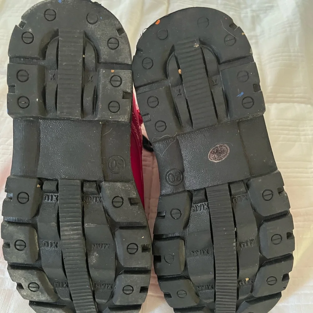 Waterproof Lace-Up Kids Ankle Boots Candy Colored - Picture 6 of 7